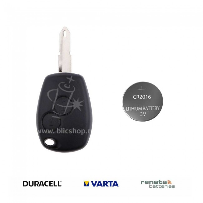 Baterije za auto ključ Dacia Duster 2010-2016