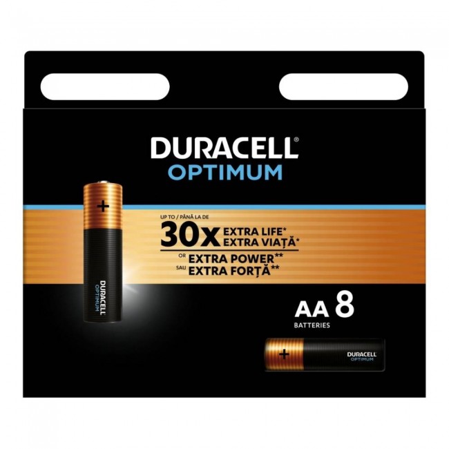 Duracell OPTIMUM LR6 8/1 1.5V alkalna baterija