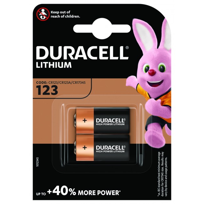 Duracell CR123 3V 1/2 litijumska baterija