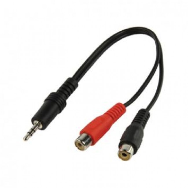 Kabel A49 3.5mm stereo utikač - 2xčinč utikač 0,2M