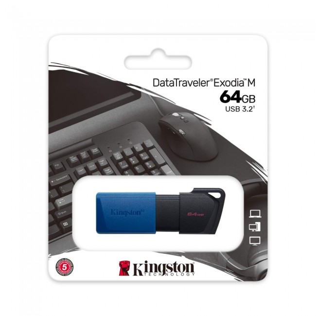 Kingston DTXM/64GB DataTraveler Exodia M USB Flash Drive