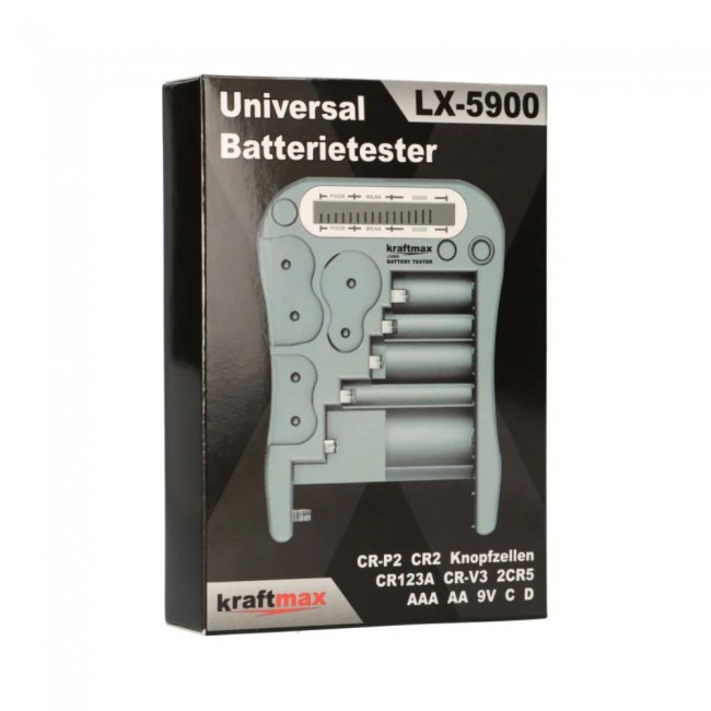 Kraftmax LX-5900 univerzalni tester baterija