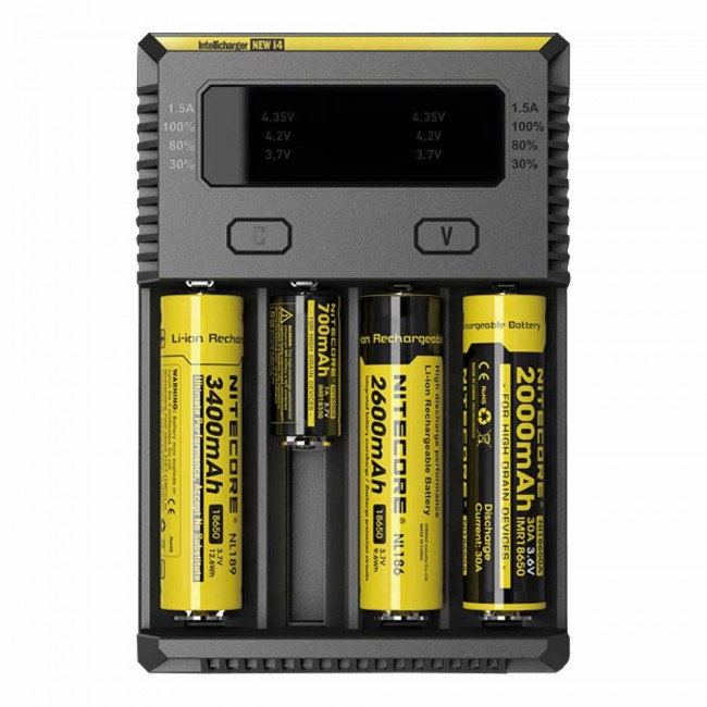 NiteCore NEW i4 Intellicharger punjač Li-ion/IMR/LiFePO4/Ni-Cd/Ni-MH baterija