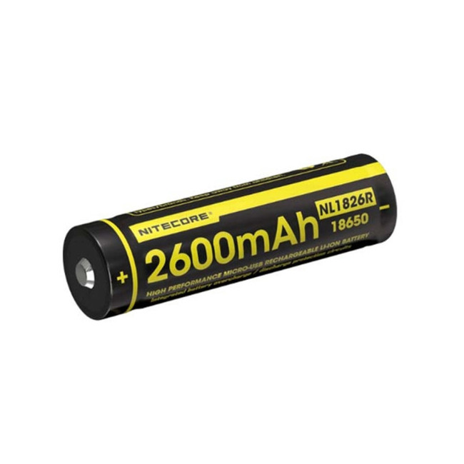 Nitecore NL1826R USB-C 3.7V 2600mAh Li-ion punjiva baterija sa zaštitnom elektronikom
