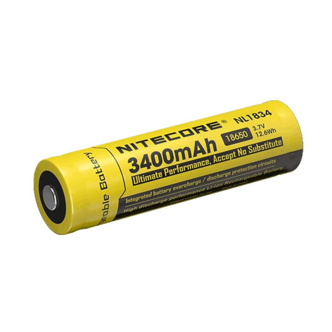 Nitecore NL1834 3.7V 3400mAh Li-ion punjiva baterija sa zaštitnom elektronikom