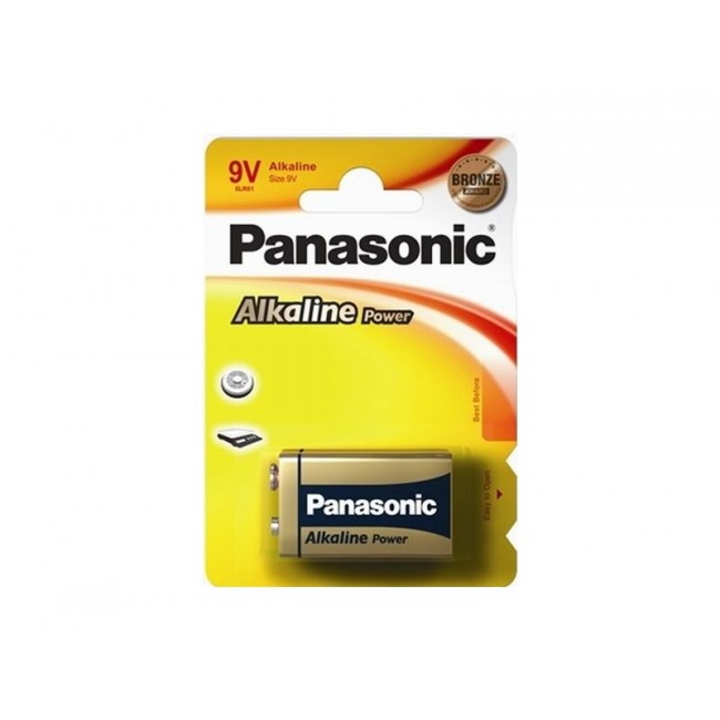 Panasonic 6LR61 9V  Bronze alkalna baterija