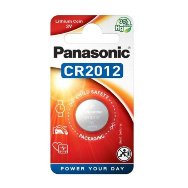 Panasonic CR2012 3V litijumska baterija