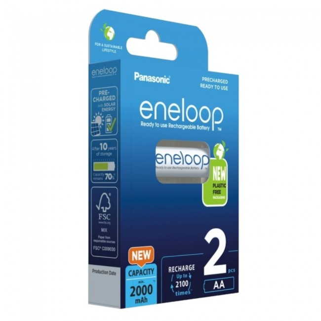 Panasonic eneloop AA 1/2 1.2V 2000mAh Ni-MH punjiva baterija