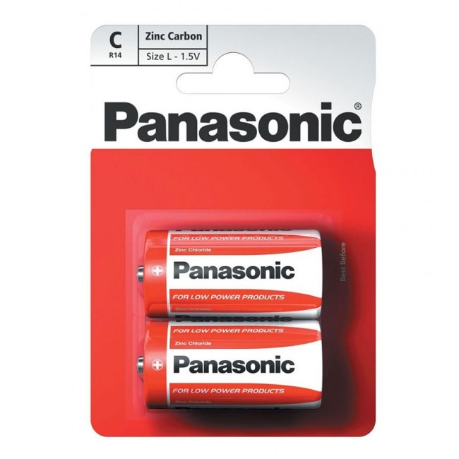 Panasonic R14 1/2 1.5V Cink-karbon baterija