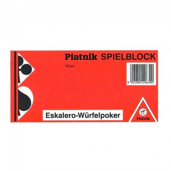 Piatnik Poker blok Eskalero 2959-97