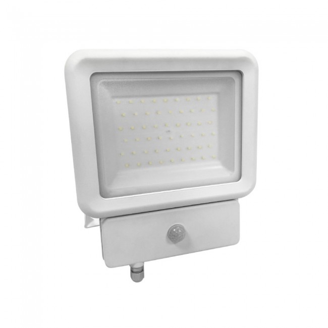 Prosto LRF019ESW-50/WH 50W LED reflektor sa PIR senzorom	