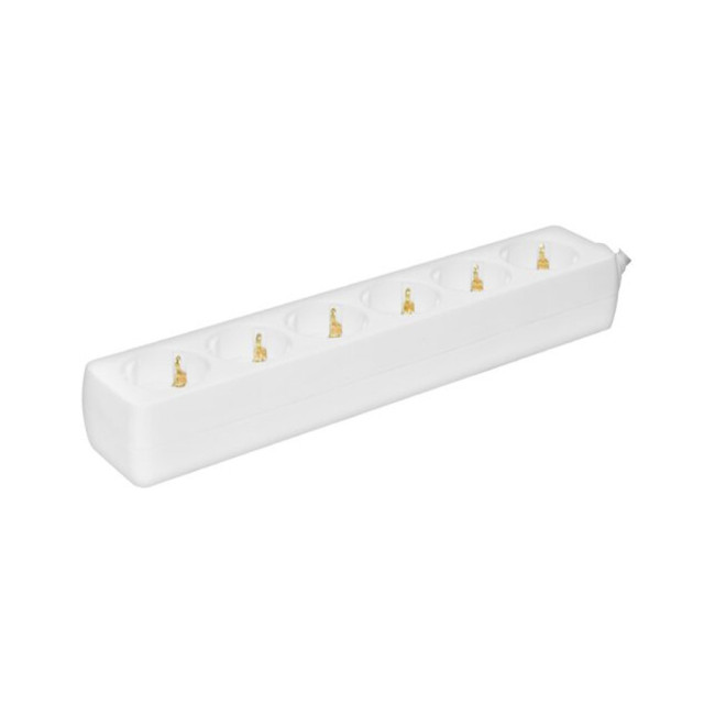 Prosto NV6-3/WH-P/1,5 sa 6 utičnica 3m produžni kabel