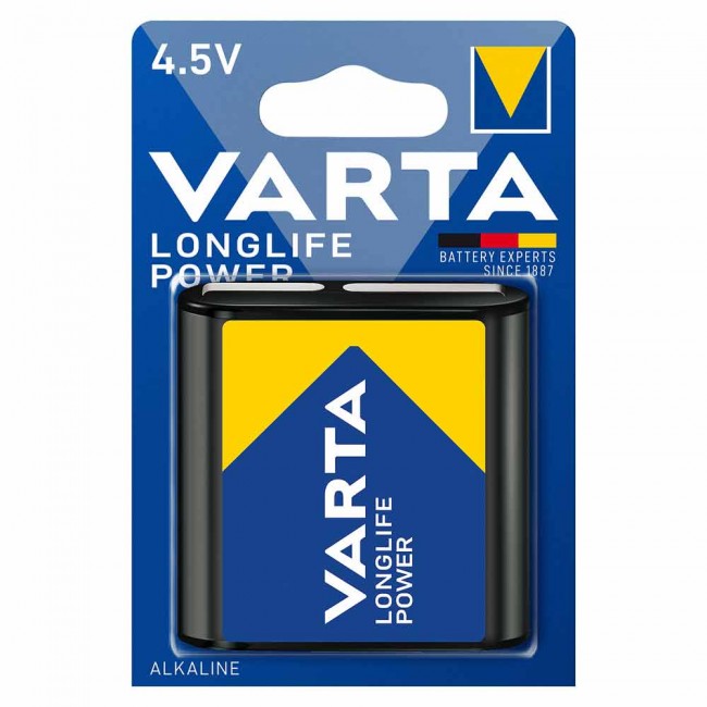 Varta Longlife Power 3LR12 4.5V alkalna baterija