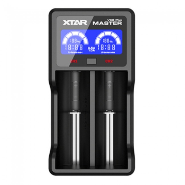 XTAR Master VC2 Plus punjač Li-ion/Ni-Cd/Ni-MH baterija