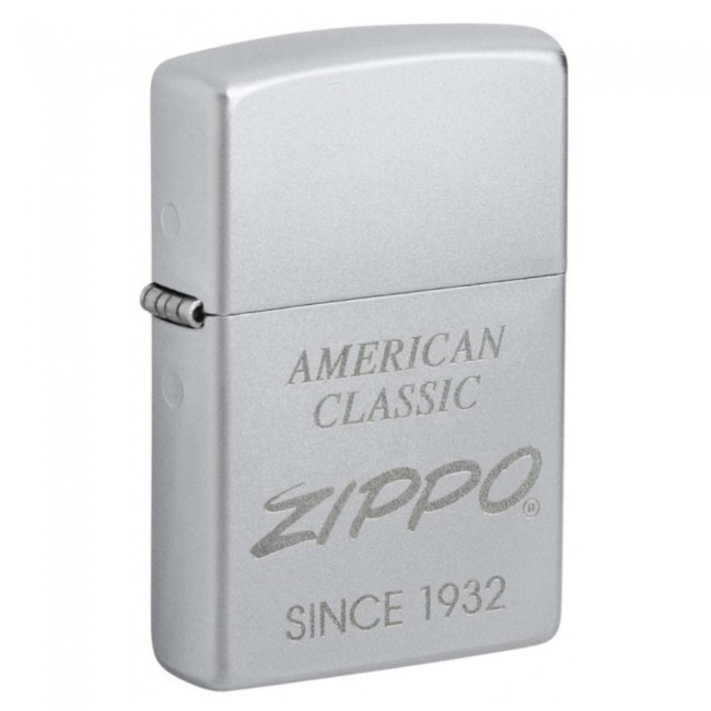 Zippo 48161 American Design Satin Chrome Lustre upaljač